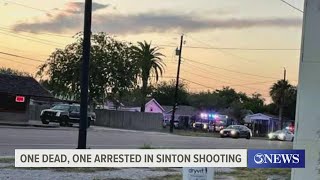 Shooting investigation underway in Sinton