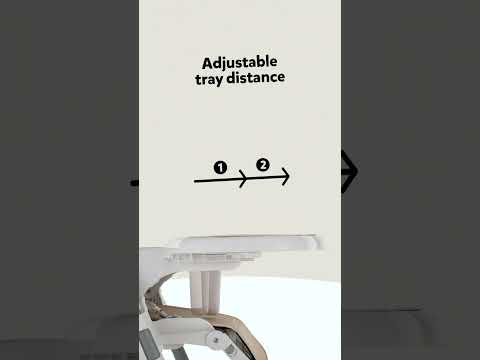 Petite&Mars Gusto Ochra Crowns Barošanas Krēsls