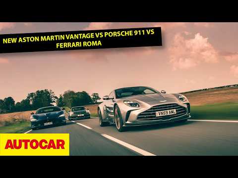 New Aston Martin Vantage vs Ferrari Roma vs Porsche 911 Turbo S | What's the best sports car?