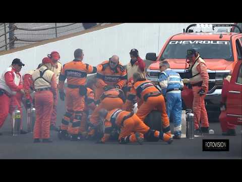 Sebastien Bourdais crash - Indy 500 Qualifying | May 20, 2017.