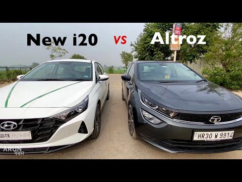New i20 vs Tata Altroz | Premium Hatchbacks 2021 🔥 Comparison