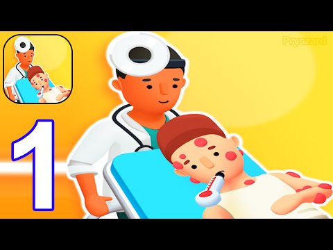 Doctor Hero - Gameplay Walkthrough Part 1 Doctor Hospital Manager (iOS, Android)