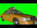 new york taxi animation green screen s01r01 