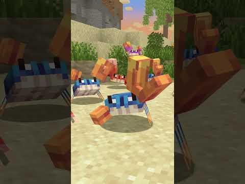 Crab rave in Minecraft