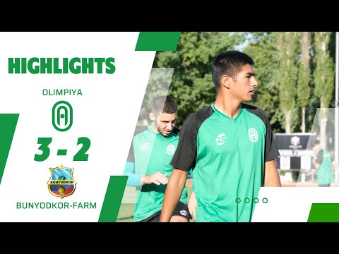 Birinchi liga. Olimpiya - Bunyodkor-farm 3:2. Highlights