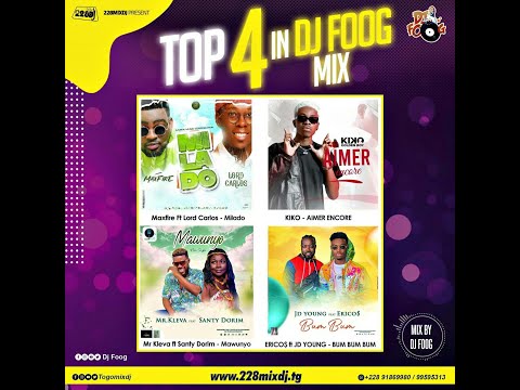 Latest Top 4 in Dj Foog Mix Video Vol1 |Maxfire |Lord Carlos |Erico$ |Kiko| Mr Kleva |Santy Dorim