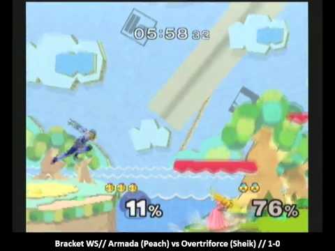 KFC II - WSF - Armada (Peach) vs. OverTriforce (Sheik)