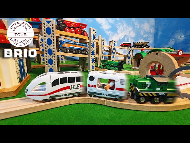 Vídeo relacionado con BRIO World, Tren Recargable Ice de Trenes del Mundo 36088, Tren de Juguete con Batería Recargable para Niños a Partir de 3 Años