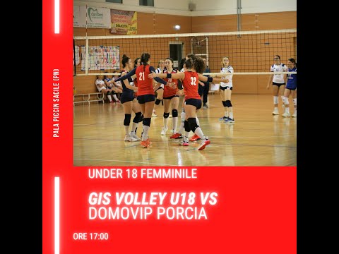UNDER 18F GIS SACILE VS DOMOVIP PORCIA 22 GENNAIO 2023
