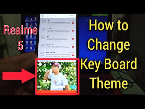 How to Change Keyboard Theme in Realme 5 | Realme 5 Tips and Tricks