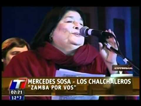 Los Chalchaleros y Mercedes Sosa - Zamba por vos (Despedida de los Chalchaleros)