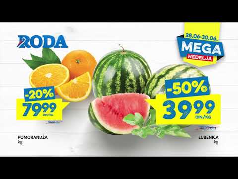 Roda | Mega nedelja 28.06 - 30.06.2019.