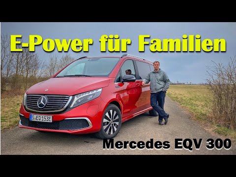 Mercedes EQV 300 Avantgarde - E-Power für Familien | Test - Review - Alltag - Reichweite - Laden