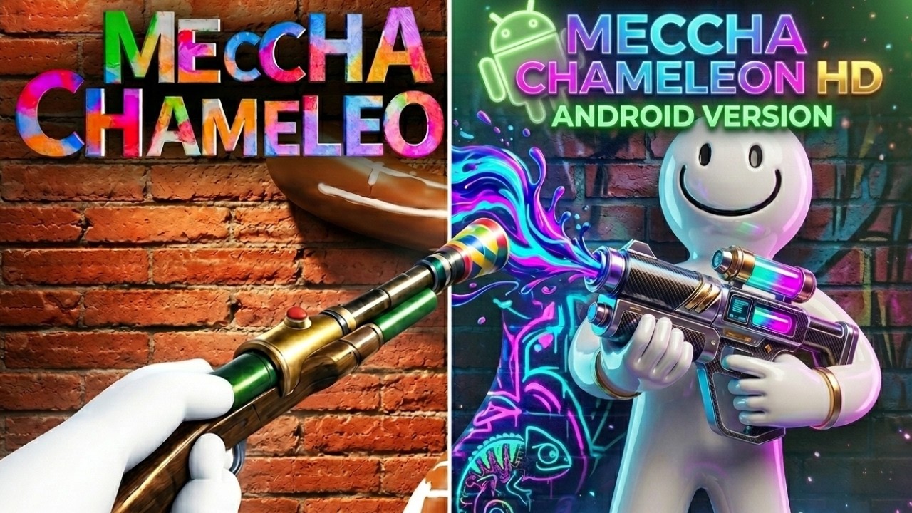 Fiz a versão MOBILE de MECCHA CHAMELEON com IA e ficou INCRÍVEL!