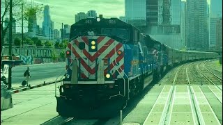 Metra Milwaukee West Super Express RFW from Big Timber to Chicago. 5/20/26