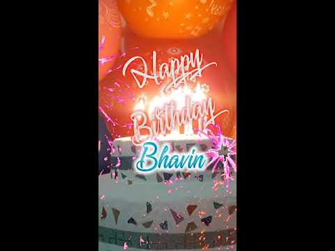 Happy Birthday Bhavin, Bhavin Best Birthday Song 2021, Bhavin #short