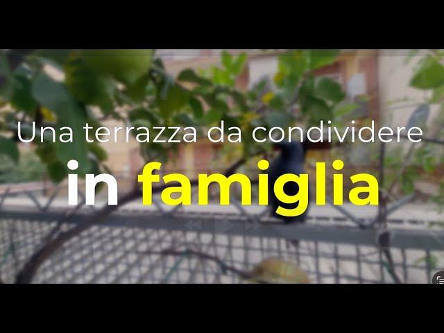 Una Terrazza da Condividere in Famiglia.