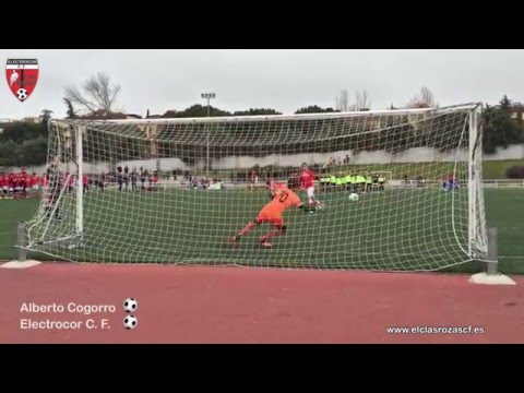 Definición por penales entre el Club Alberto Cogorro y el Alevín "A"