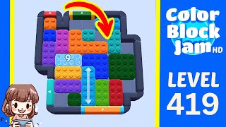 Solution du Niveau 419 de Color Block Jam