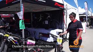 Fantic Motorcycle Inspired Electric Mountain Bikes & Demos