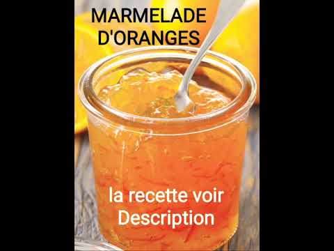 MARMELADE D'ORANGES#dessert#orange#raouf_biologiste