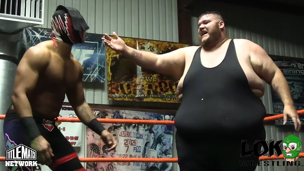 Mysterious Q vs Sam Stackhouse - Loko Wrestling - Title Match Network