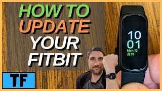 HOW TO UPDATE FITBIT FIRMWARE AND FITBIT APP (2024)? (Versa 3, Sense Charge, Inspire) [NEW FEATURES]