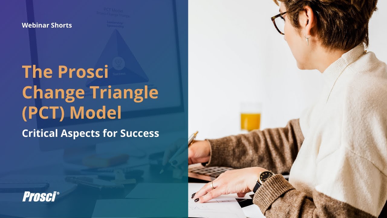 The Prosci Change Triangle (PCT) Model: Critical Aspects for Success