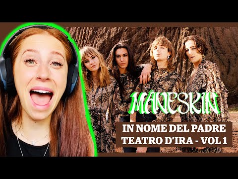 I REACTED TO IN NOME DEL PADRE BY MÅNESKIN // ESC 2021 WINNERS // TEATRO D'IRA - VOL1