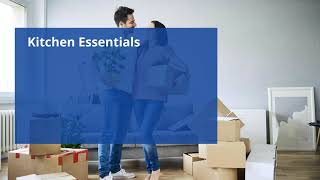 Home Essentials Checklist What To Buy Before Moving In