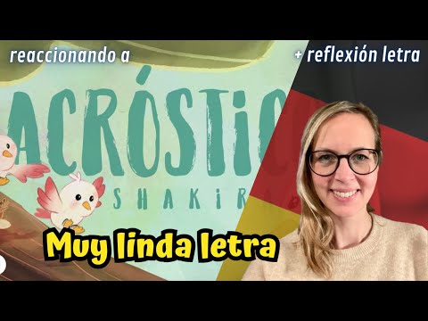 🇩🇪 German reacts to Shakira 🇨🇴 and her song Acrostic (SUB: 🇩🇪 🇺🇸) + LYRIC