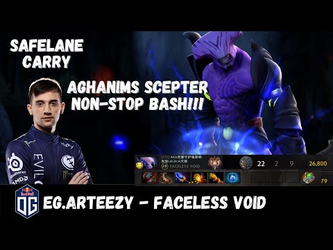 EG RTZ FACELESS VOID AGHANIMS SCEPTER build  non stop stun