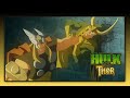Thor Confronts Loki Hulk Is On His Way To Odin