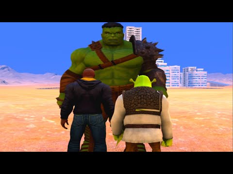 100 Hulk vs 1000 Luke Cage and 1000 SHREK (Marvel vs Marvel)
