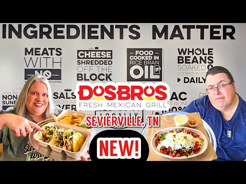 FIRST LOOK at DOSBROS Sevierville! Tennessee Original! Clean Eating!