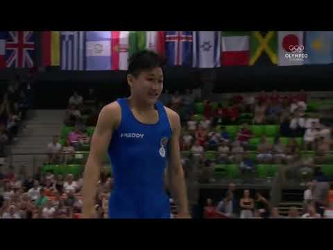 Lorenzo Minh Casali. 2019 World Junior Championships. EF. FX