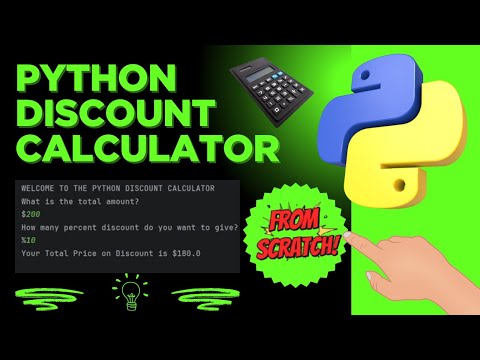 Discount Calculator Python Program