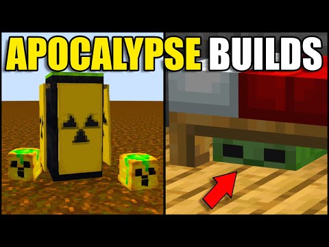 Minecraft: 20+ Apocalypse Build Hacks!