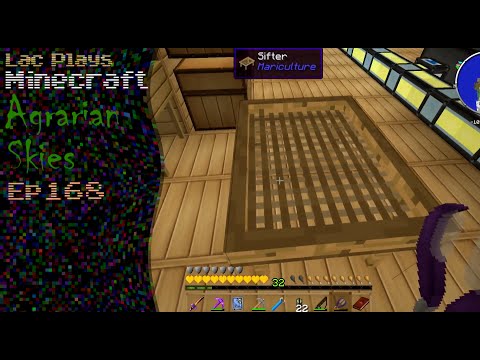 Lac Plays FTB Agrarian Skies Ep 168 Fishing for Pearls