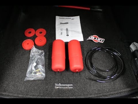 Installing an Air Lift System in a VW Jetta Sportwagen for Towing and Load Leveling