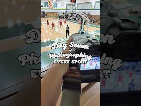 Photographing Every Sport Until I Can Photograph the Olympics! Day 7 Womens Basketball  #photography