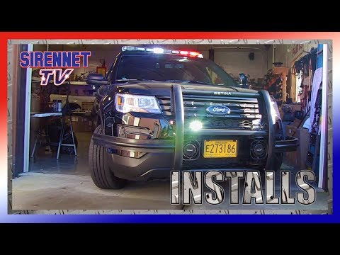 A K9 Ford Interceptor Utlility Vehicle