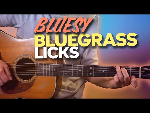 Bluesy Bluegrass licks that are perfect for soloing or use as fill licks"  - Guitar Lesson - ML119