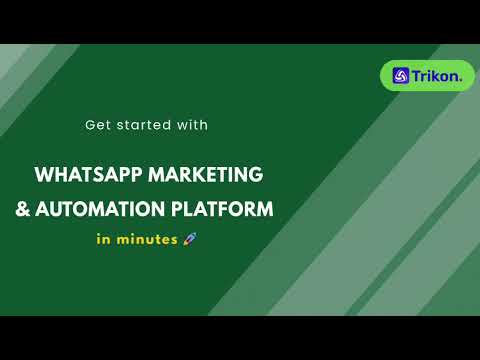 Sign-Up & Setup Guide | Trikon WhatsApp Platform