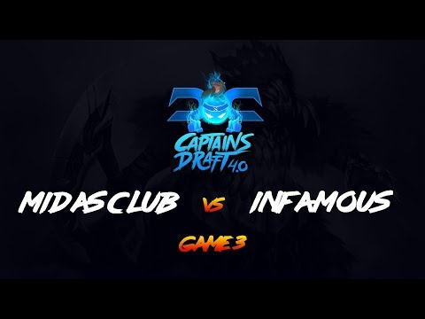 Midas Club Elite vs Infamous Game 3 - Captain's Draft 4 - SA Qualifiers