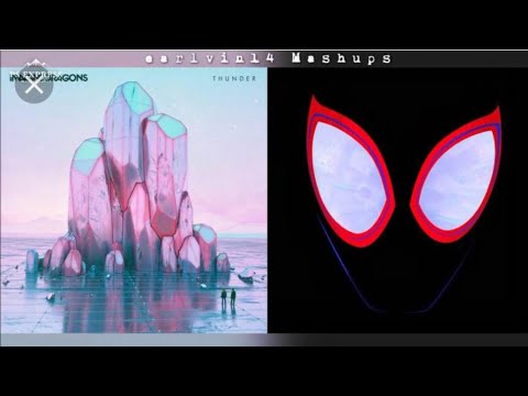 THUNDER x SUNFLOWER (Mashup) imagine dragons,Post Malone,and Swae Lee