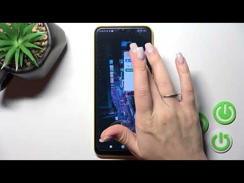 How to Add & Remove Home Screen Widgets on POCO C40 - Manage Screen Widgets