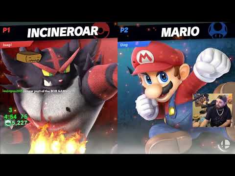 SkyJay (Incineroar) vs SuperDog (Mario) - Hungrybox Watch Party | 04 Oct '23