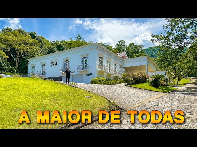 A MAIOR DE TODAS DO CANAL! MAIS DE 40 HECTARES DE TERRENO E MANSÃO INCRÍVEL À VENDA | MULLER IMOVEIS