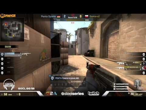Gamers2 vs Penta Sports #1 Mirage Global Offensive Champions League Season 1